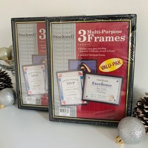 Set of 6 Picture or Award Frames